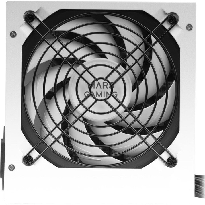 Mars Gaming MPIII550P Fuente Alimentación 550W Blanca Ventilador 120mm