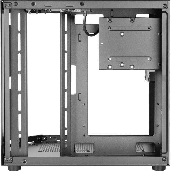 Case Mars Gaming MC3Tlite Micro ATX, nero, 3 pannelli in vetro temperato, GPU massima 275 mm, 1x3,5, 2x2,5