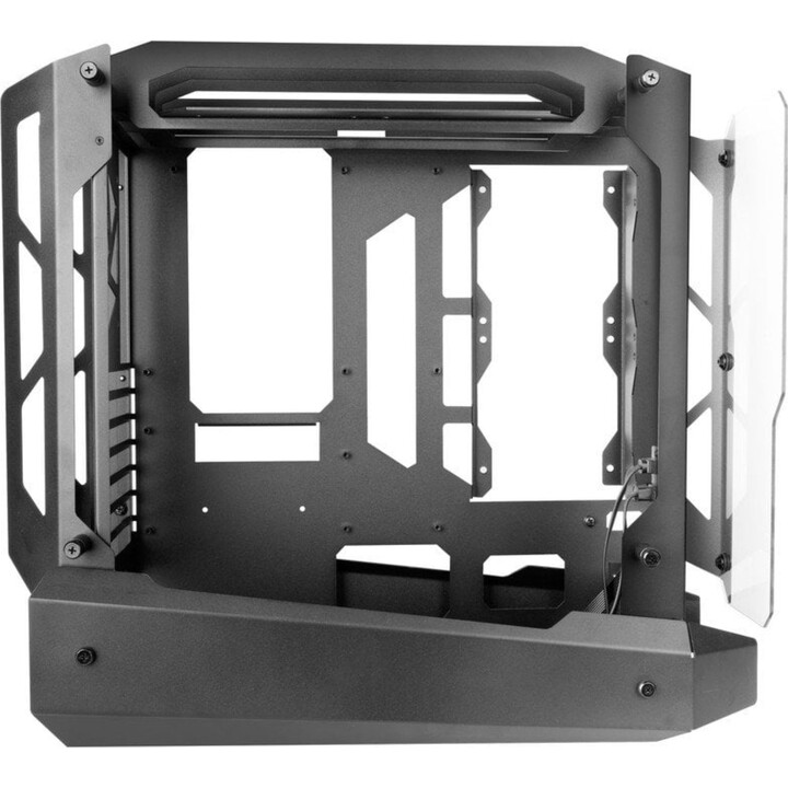 Case da gioco Atx mid-tower Mars Gaming Mcedge Open Air Design GPU in vetro temperato 390mm 1x3.5 3x2.5