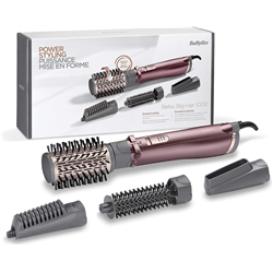 BaByliss AS960E Utensilio de peinado Cepillo de aire caliente Caliente Oro rosa 1000 W 2,25 m