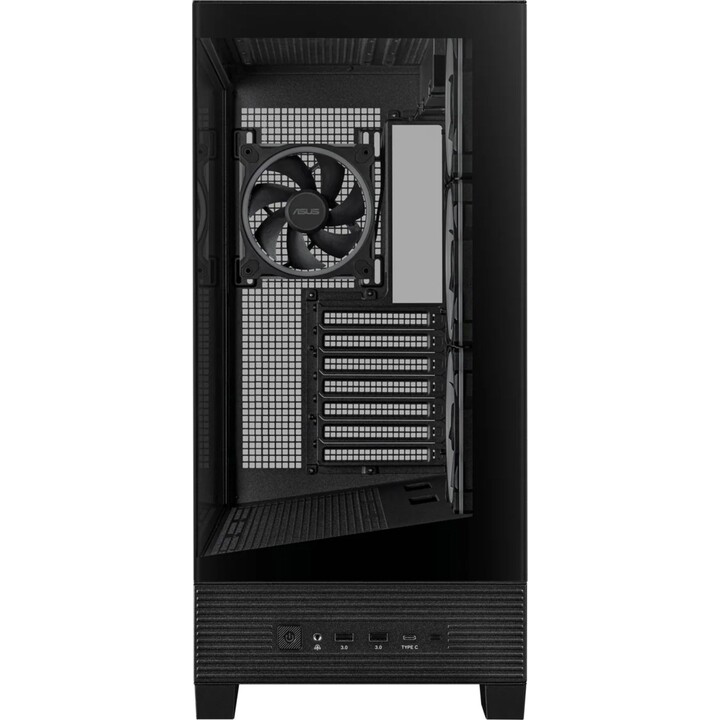 Torre PC ASUS A31 PLUS ARGB Mid Tower ATX Doble Cristal Templado USB-C Negra