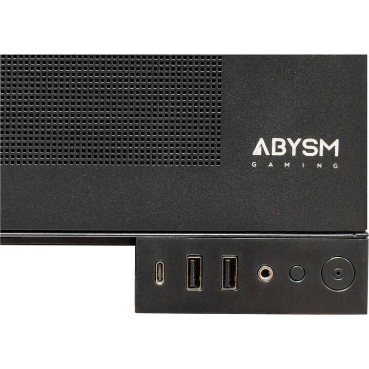 Gabinete Abysm AI Pro 100 Workstation Tower E-ATX, Preto, 9 Slots, 6 SSD, 2 HDD, 2 USB 3.0, 1 USB-C