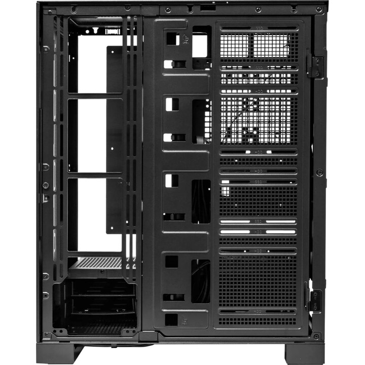 Gabinete Abysm AI Pro 100 Workstation Tower E-ATX, Preto, 9 Slots, 6 SSD, 2 HDD, 2 USB 3.0, 1 USB-C