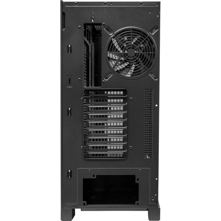 Gabinete Abysm AI Pro 100 Workstation Tower E-ATX, Preto, 9 Slots, 6 SSD, 2 HDD, 2 USB 3.0, 1 USB-C