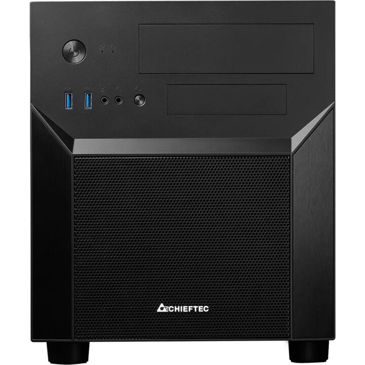Gabinete para computador Chieftec CI-02B-OP Cubo Preto