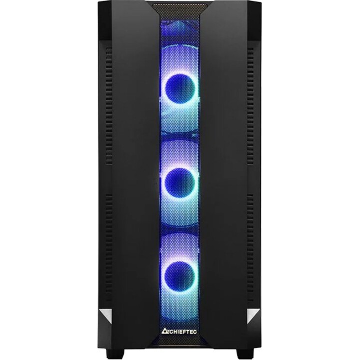 Chieftec GS-01B-OP Computer-Gehäuse Tower Schwarz