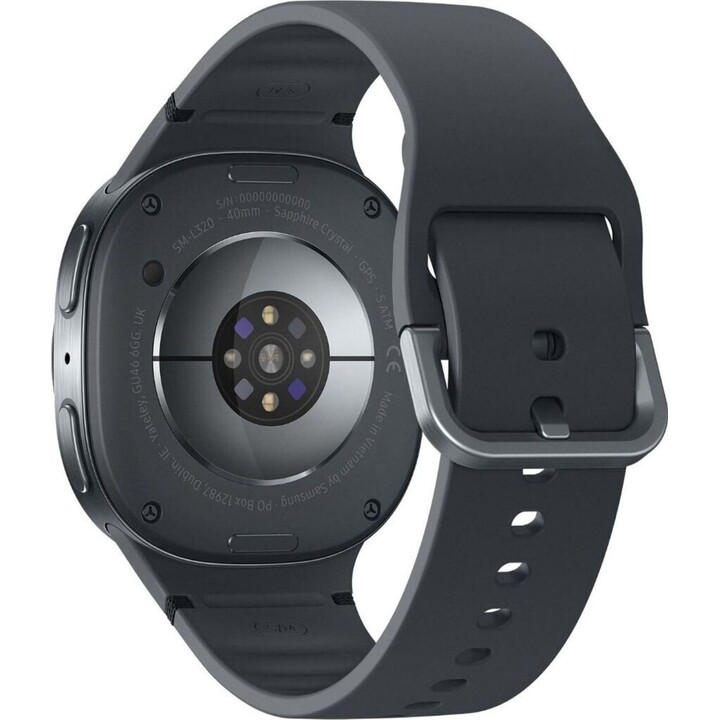 Samsung Galaxy Watch8, 40mm, Bluetooth, AI Smart Watch, Procesador de 3nm, entrenador de salud y sueño, gris, grafito 
