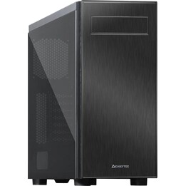 Chieftec AL-02B-TG-OP Caja ATX Torre Negro, ATX, micro ATX, Mini-ITX, Aluminio, SPCC, Vidrio templado