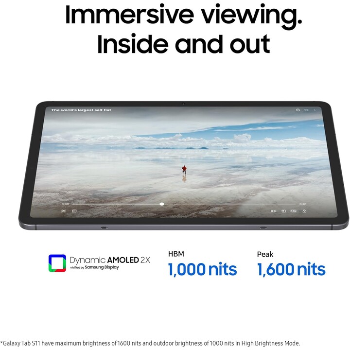 Samsung Galaxy Tab S11 x736 11,0 5G 12 Go 128 Go Gray