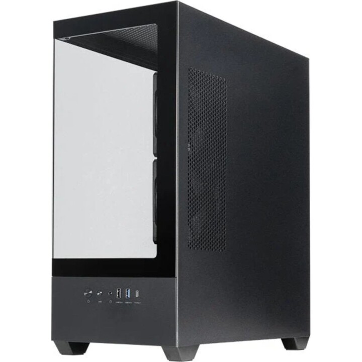 Gabinete Chieftec Gt 01b Op Midi Tower Negro Con Vidrio Templado Atx/matx/mini Itx