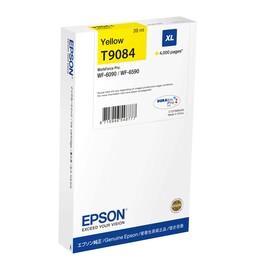 Encre jaune d´origine Epson T9084 XL C13T908440 39 ml