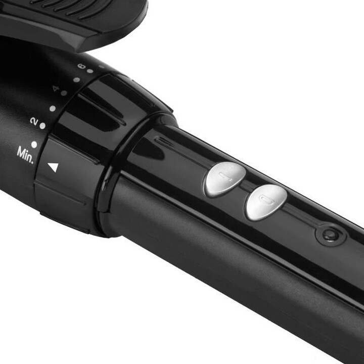 BaByliss Pro 180 Sublim’Touch 25 mm Lockenstab Warm Schwarz , Pink 1,8 m