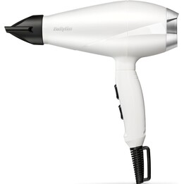 Secador de pelo BaByliss speed ​​pro 2000 W, 6704WE, tecnología iónica, 3 niveles de calor y 2 velocidades