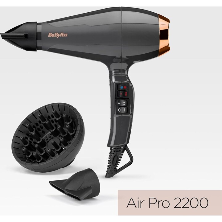 BaByliss 6719DE sèche-cheveux 2200 W Noir