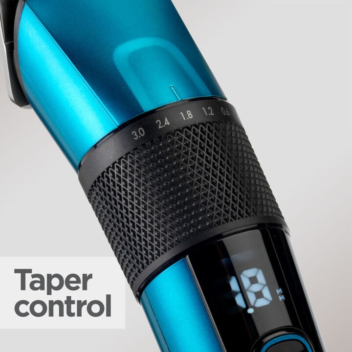 Cortapelos de acero japonés BaByliss E990E, cuchillas ultraafiladas, inalámbrica 160 min