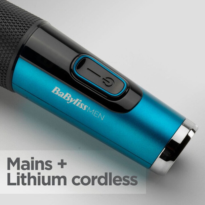 BaByliss Japanese Steel Digital Hair Clipper Black, Teal