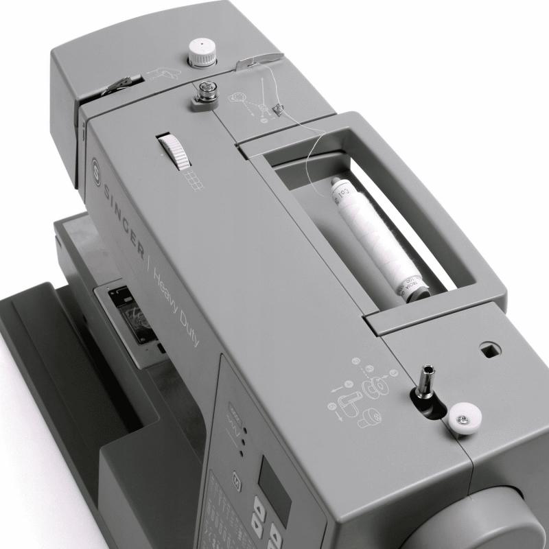 Máquina de coser Singer HD6605, eléctrica, gris - Imagen 6