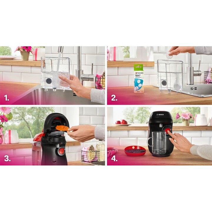 Bosch Tassimo Happy TAS103E cafetera eléctrica Totalmente automática Macchina per caffè a capsule 0,7 L