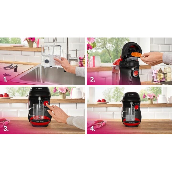 Bosch Tassimo Happy TAS103E electric coffee maker Fully automatic Macchina per caffè a capsule 0.7 L