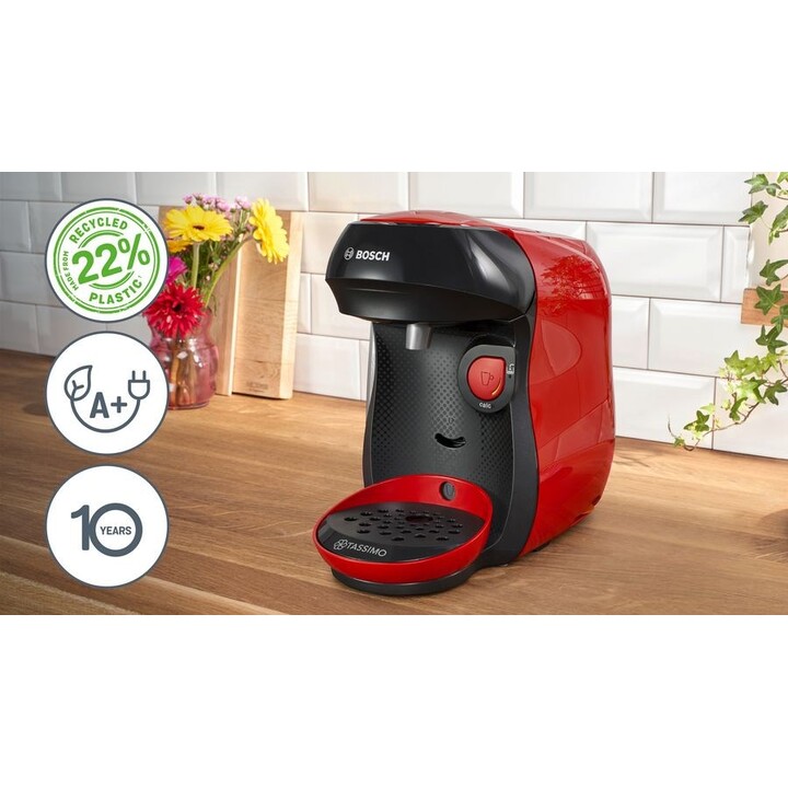 Bosch Tassimo Happy TAS103E cafetera eléctrica Totalmente automática Macchina per caffè a capsule 0,7 L