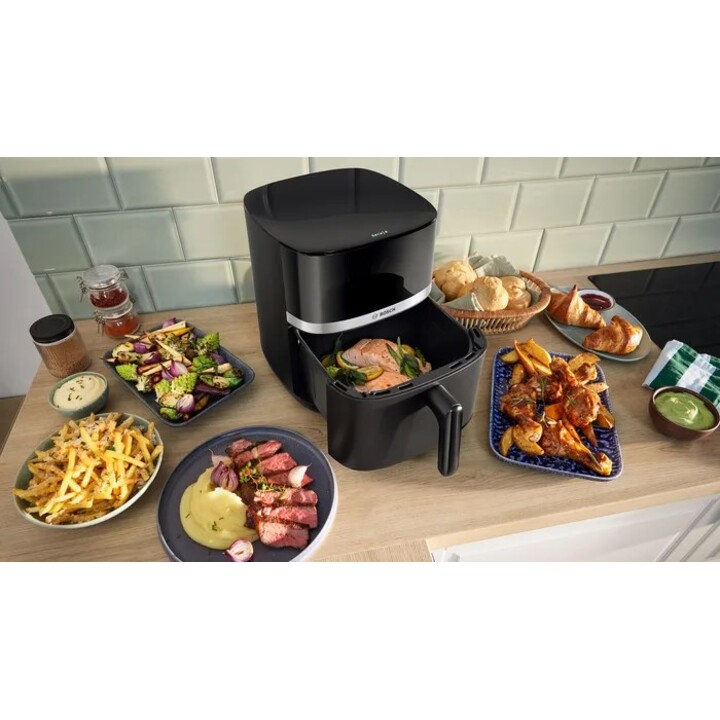 Bosch Series 4 MAFS2462B Deep Fryer Single 6.1 L Freestanding 2050 W Hot Air Fryer Black