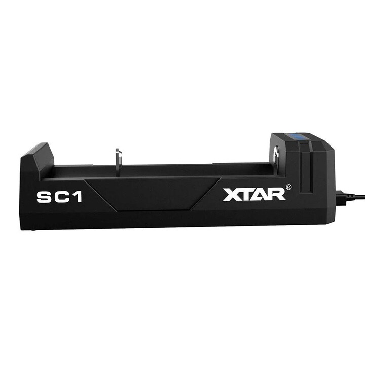 XTAR Ladegerät für Li-Ion Akkus 18650 USB-C SC1