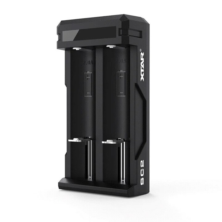 Battery charger Li-ion 18650 USB-C - 2 slots