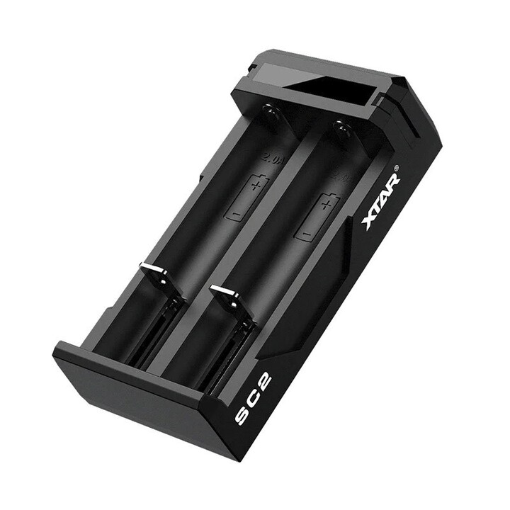 Battery charger Li-ion 18650 USB-C - 2 slots