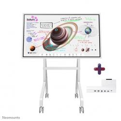 Samsung Flip Pro WM65B flipchart 165 cm 65 inch + Pro Tray + Neomounts MOVE Go Flip FL50-515WH1 rotating trolley