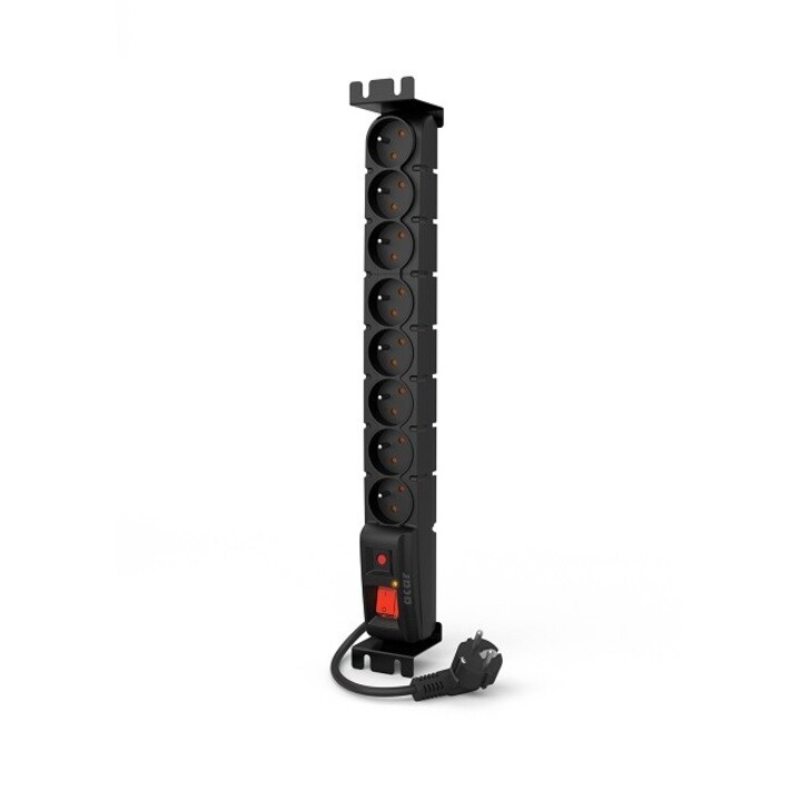 Acar S8 FA RACK power strip (3m; black)