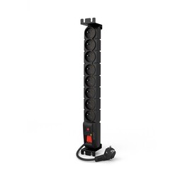 Regleta Acar S8 FA RACK (5m negro)