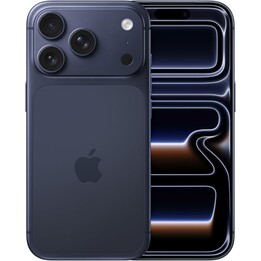 Apple iPhone 17 Pro 256 GB, telefone celular 5G com inteligência de Apple, controle de câmera, chip A19 Pro, Blue Deep Blue