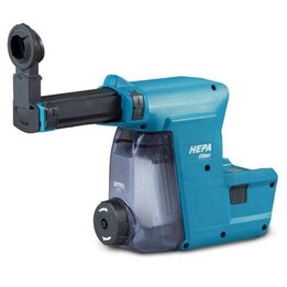 Makita 199572-1 Système d'extraction de poussière pour marteaux perforateurs professionnels, bleu