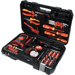 YATO YT-39009 Mechanisches Werkzeug Set 38 Teile Professional Chrom Vanadium Satiniert