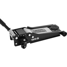 YATO YT-17207, macaco hidráulico de chão 2.5T, preto