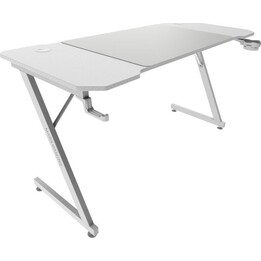 Mesa Mars gaming mgd x140, chassi de aço, quadro branco 140x60, design em fibra de carbono, alf. xxl