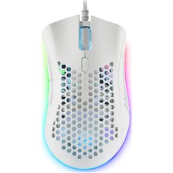 Gaming Mouse Mars Gaming MMEXW / Jusqu'à 32000 DPI / Blanc