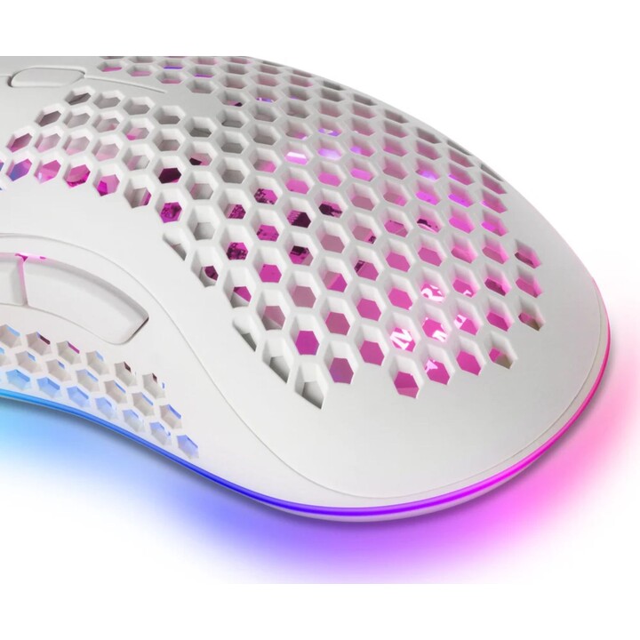Gaming Mouse Mars Gaming MMEXW / Bis zu 32000DPI / Weiß