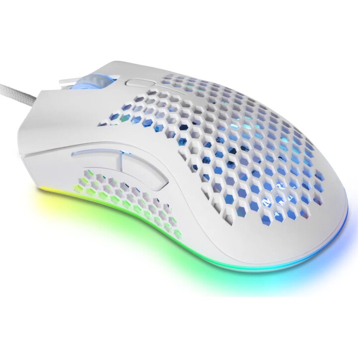 Gaming Mouse Mars Gaming MMEXW / Up to 32000DPI / White