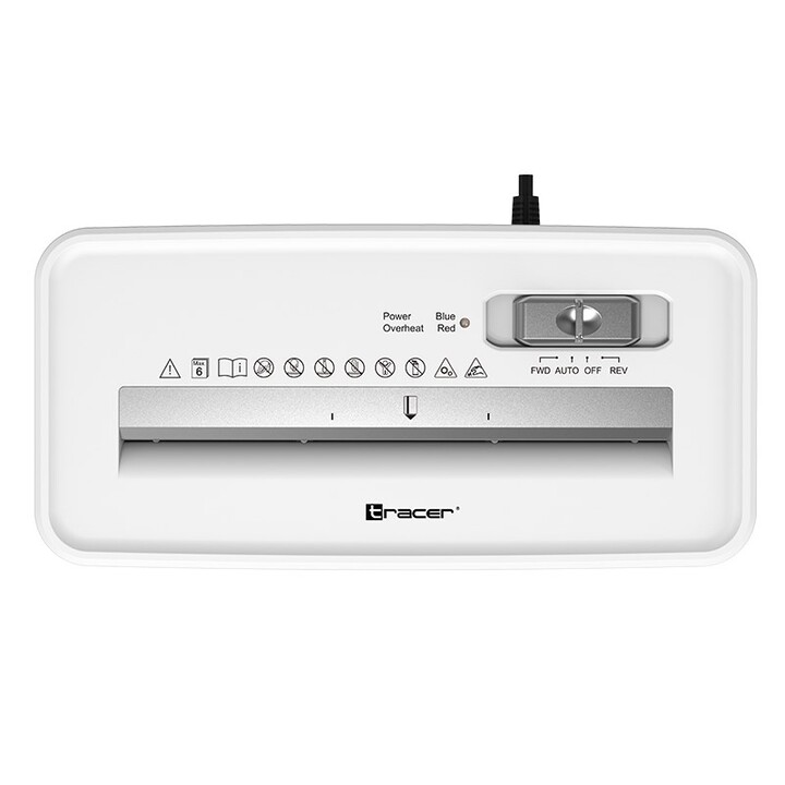 Distruggidocumenti Tracer Razor 3 White