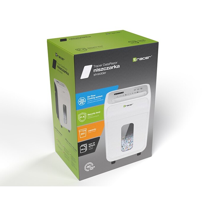 Tracer DataRazor White Paper Shredder