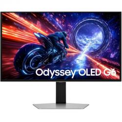 Écran de jeu Samsung Odyssey OLED G6 G60SF S27FG602SU 27&#39;/ QHD/ 0,03 ms/ 500 Hz/ OLED/ Réglable en hauteur/ Argent