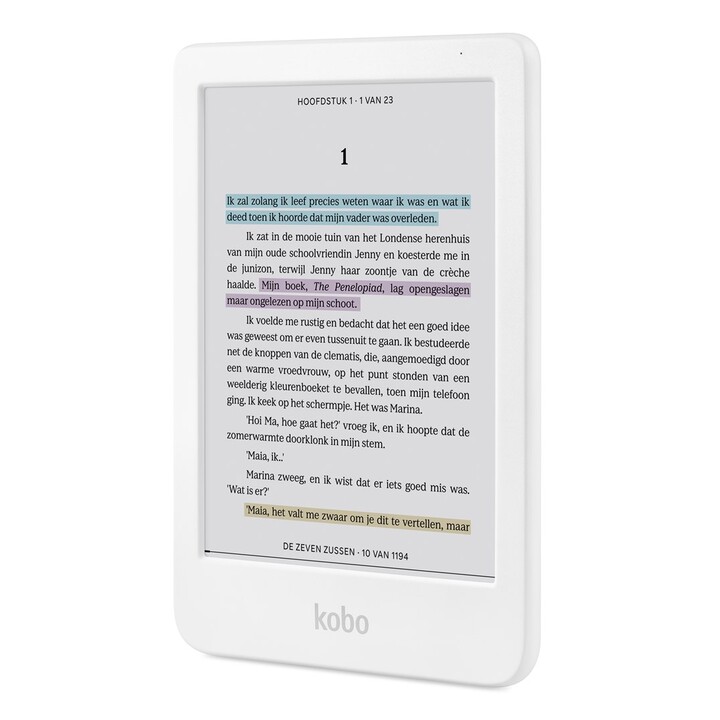 Kobo Clara Colour lectore de e-book Pantalla táctil 16GB Wifi Blanco