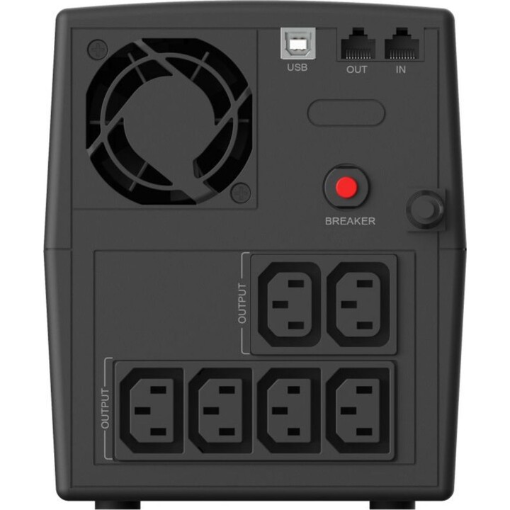 Sai conceptronic 1500va / 900w offline 6xiec, hid usb, rj45 in/out avr