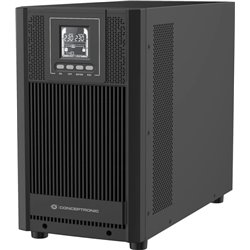 Conceptronic SAI de torre en línea ZEUS52E3K de 3000 VA y 2700 W, IEC