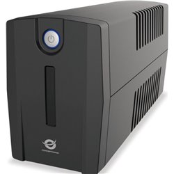 Conceptronic SAI ZEUS07ES 1000VA 600W, 2 Schuko, USB HID, entrada/salida RJ45, AVR