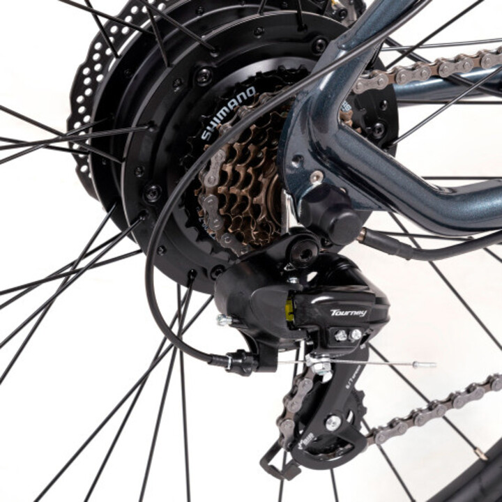 Youin You-Ride Everest Schwarz, Weiß Aluminium L 73,7 cm (29 Zoll)