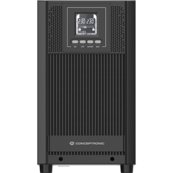 Conceptronic SAI Torre en línea ZEUS52ES3K 3000VA 2700W, Schuko