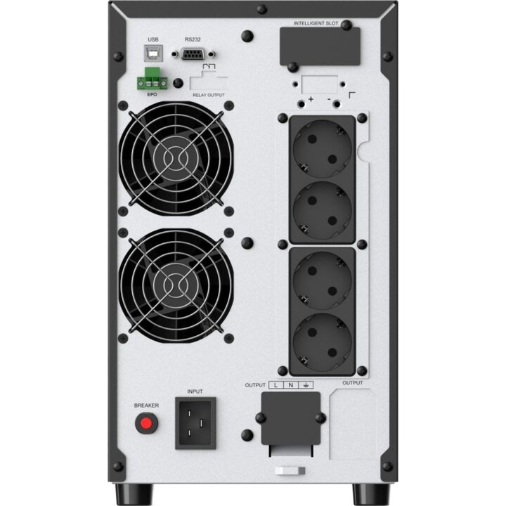 Conceptronic SAI Torre en línea ZEUS52ES3K 3000VA 2700W, Schuko