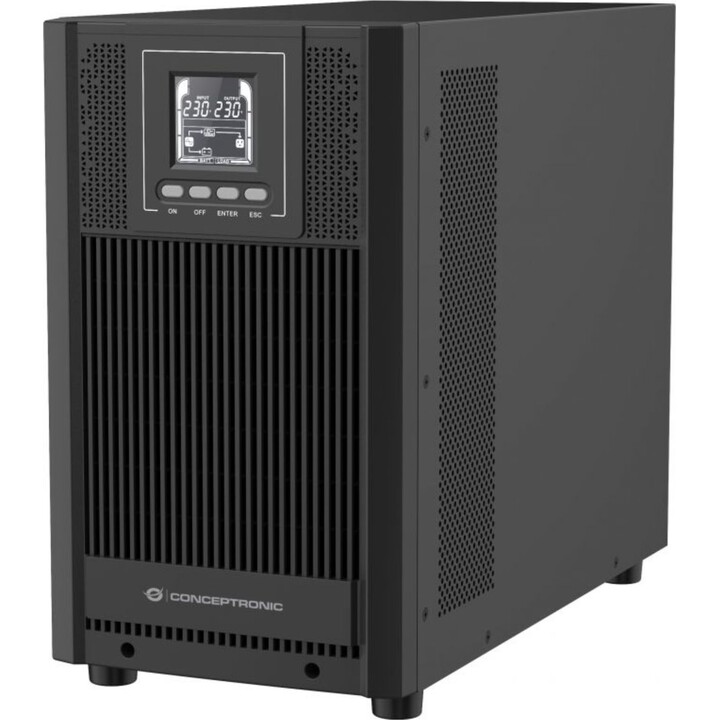 Conceptronic SAI Torre en línea ZEUS52ES3K 3000VA 2700W, Schuko